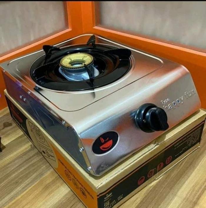 Kompor 1Tungku Happy Fun Stainless