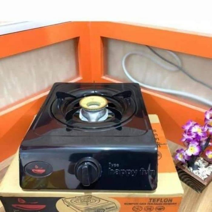 Kompor 1Tungku Happy Fun Teflon