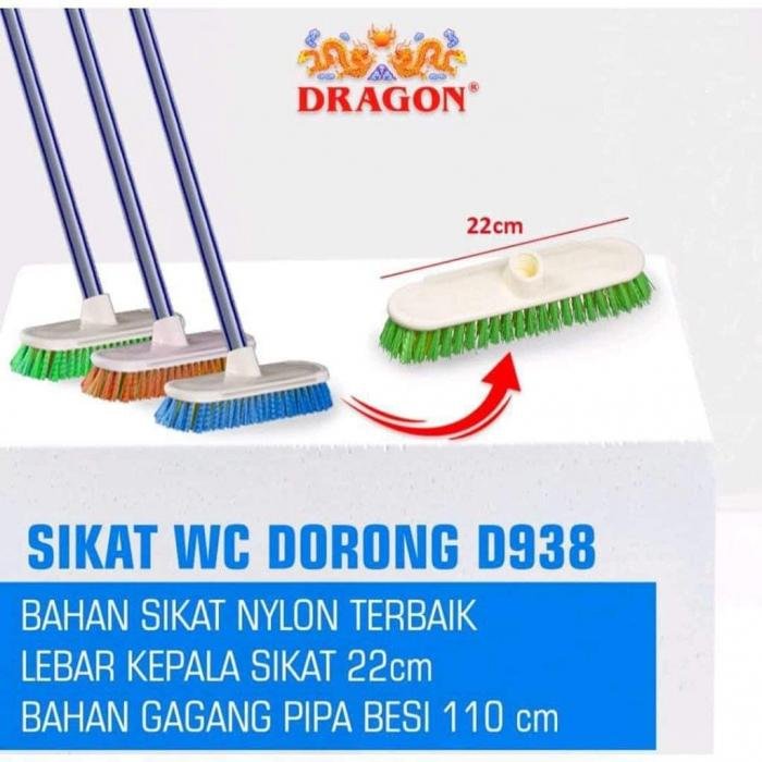 Sikat WC Panjang Dragon D357