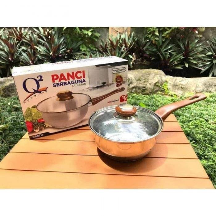 Panci Stainless Tutup Q2 8216