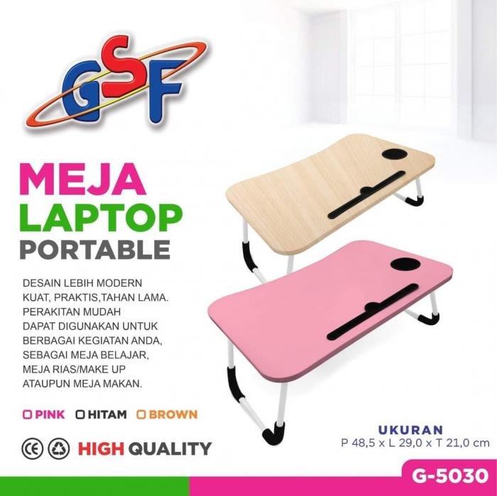 Meja Laptop Polos Kecil GSF-5030