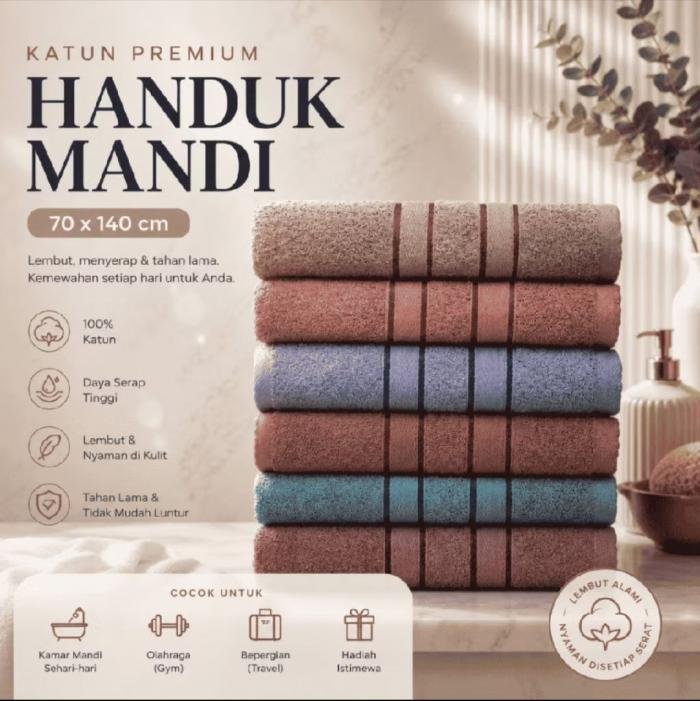 Handuk JJ Panda Polos