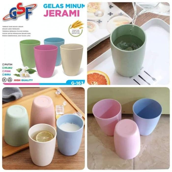 Gelas Jerami GSF 163 lusin j, C