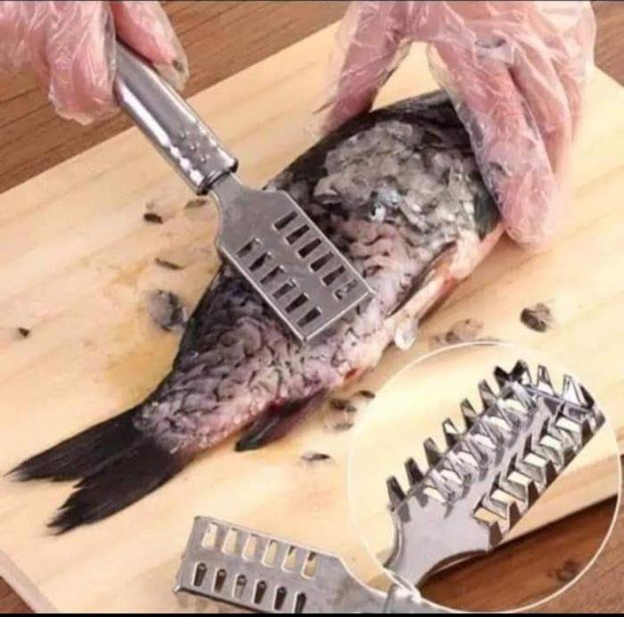 Pembersih Sisik Ikan Stainless