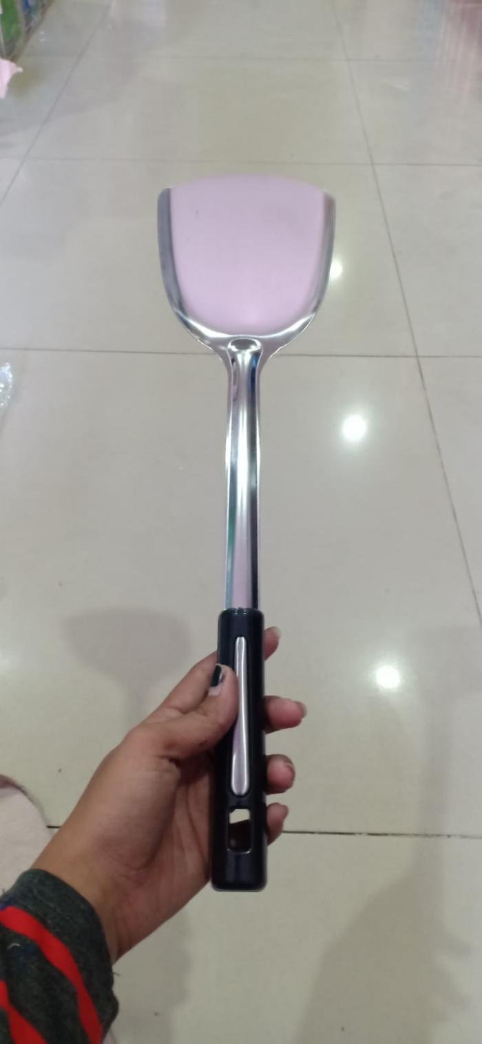 Spatula Stainless Gagang hitam