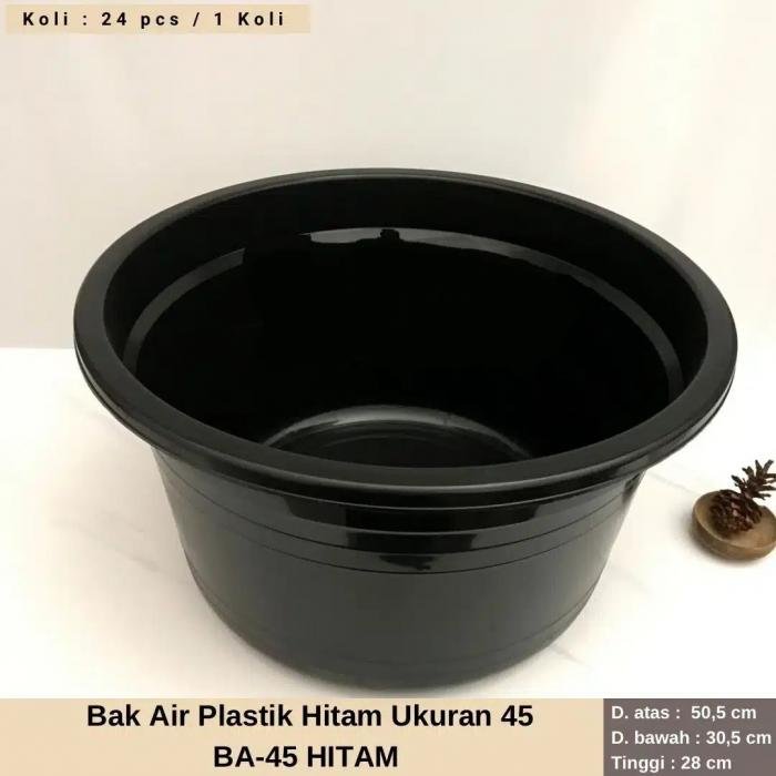 Bak Air Hitam 45Liter
