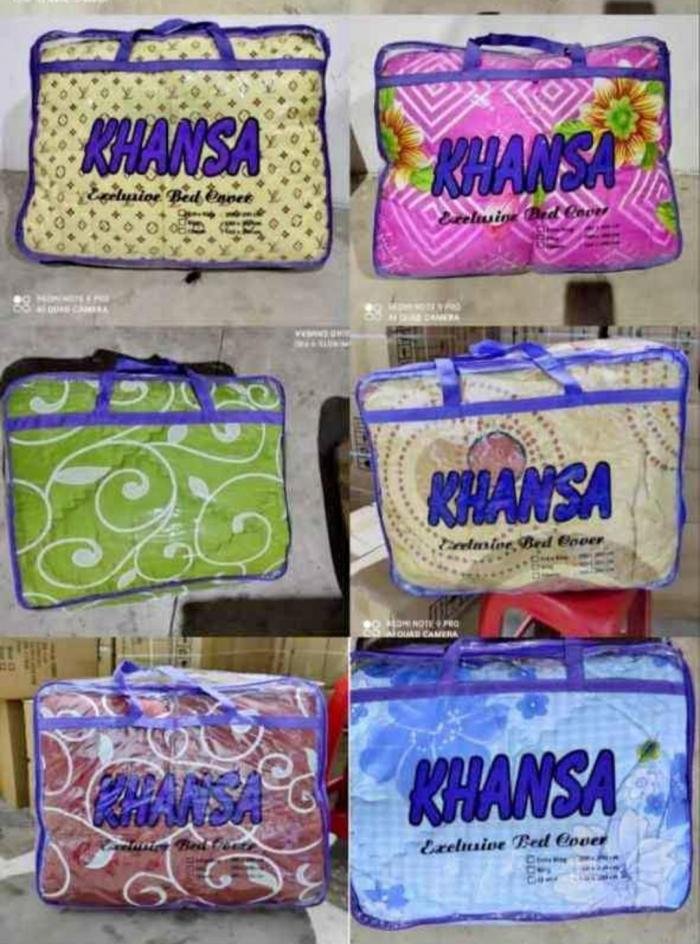 Bed Cover Khanza. B.