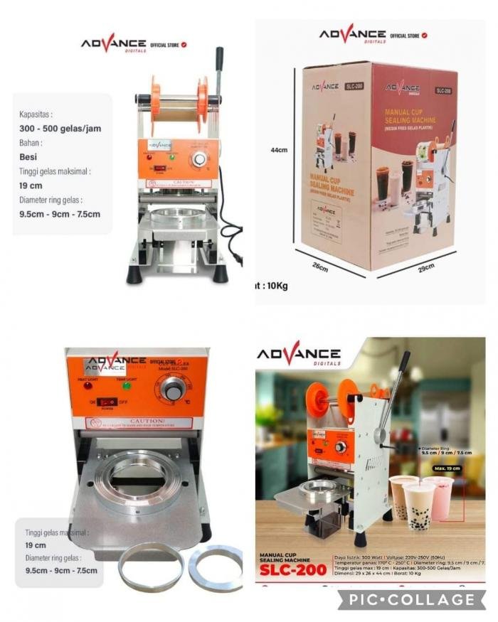 Mesin Cup Sealer Advance SLC-200