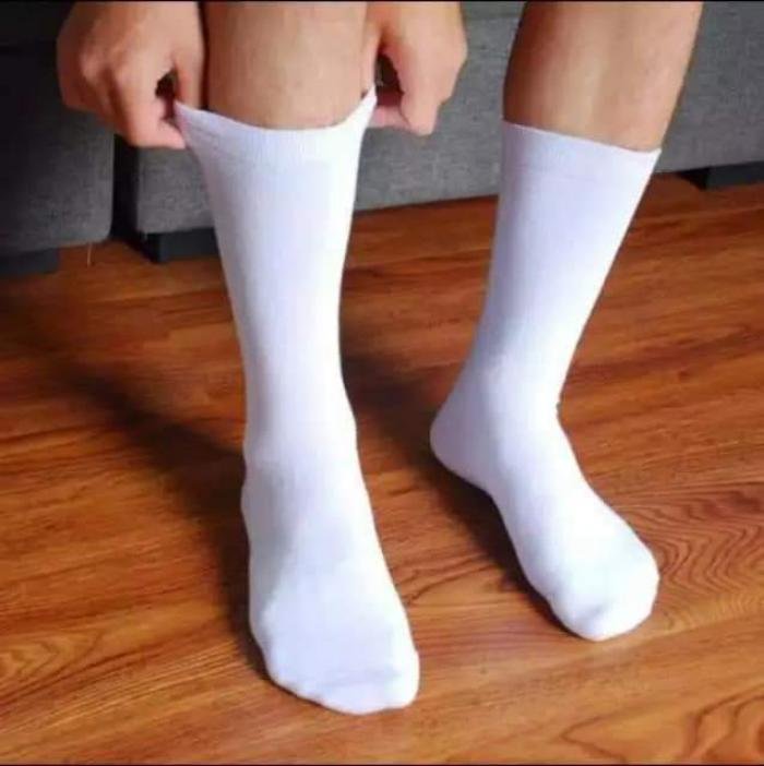 Kaos Kaki Jempol hitam/putih LUSIN