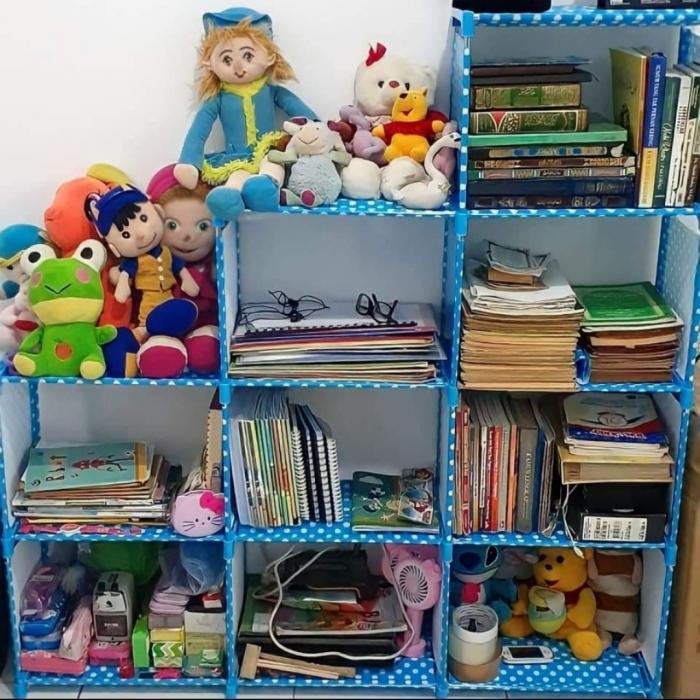 Rak Buku 3 Sisi