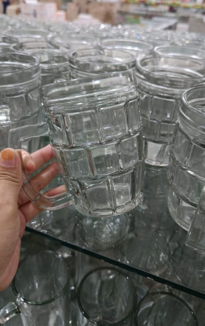 Gelas Kaca Jumbo Bola BIJIAN BI-3000
