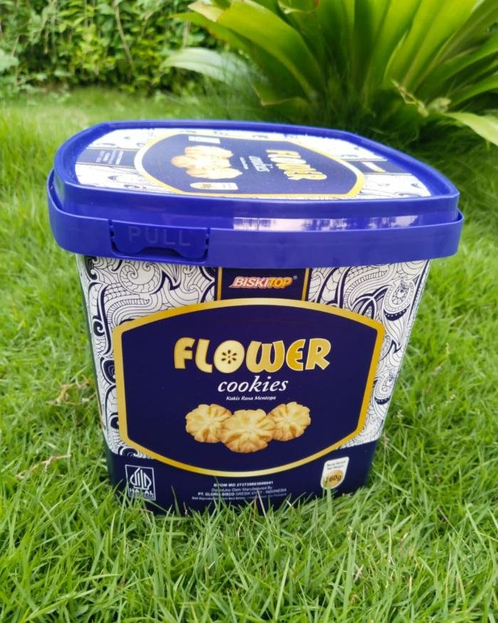 Biskitop Flower Chips 360gram Dus