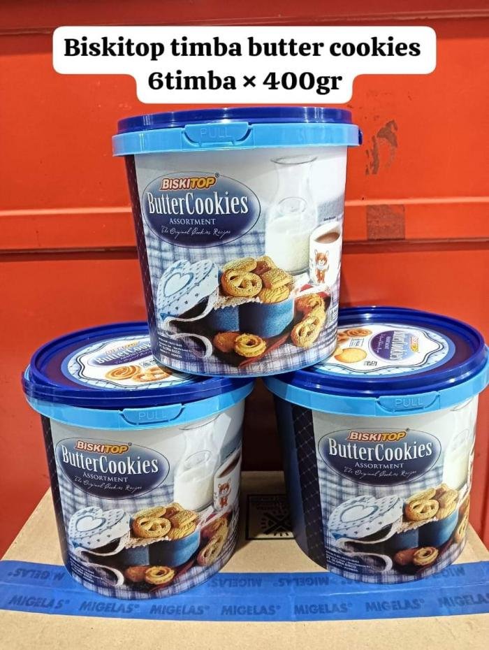 Biskitop Butter Cookies 370gr DUS