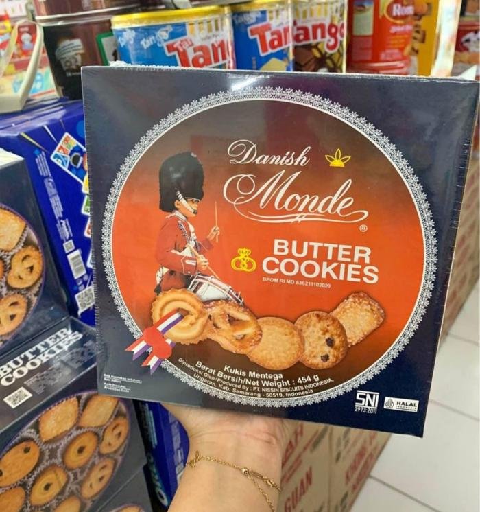Monde Butter Cookies Danish 454gram