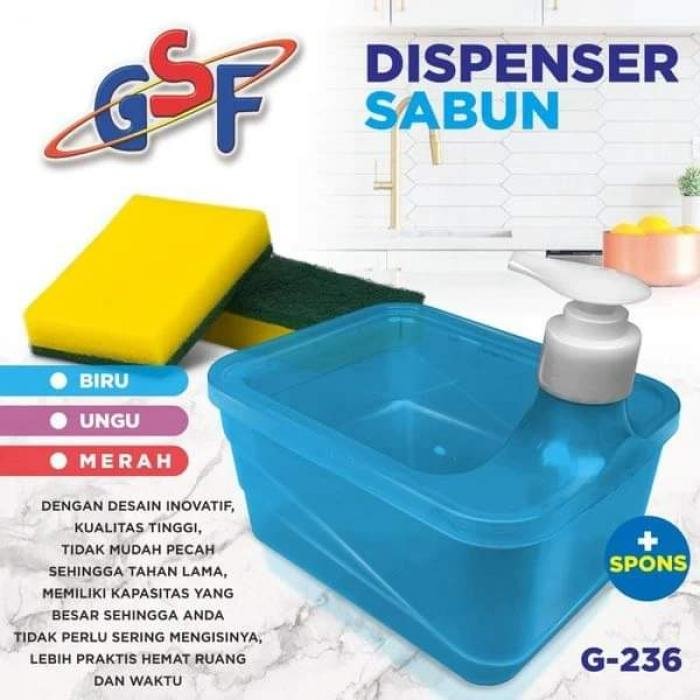 Dispenser Cuci Piring Kotak GSF-236