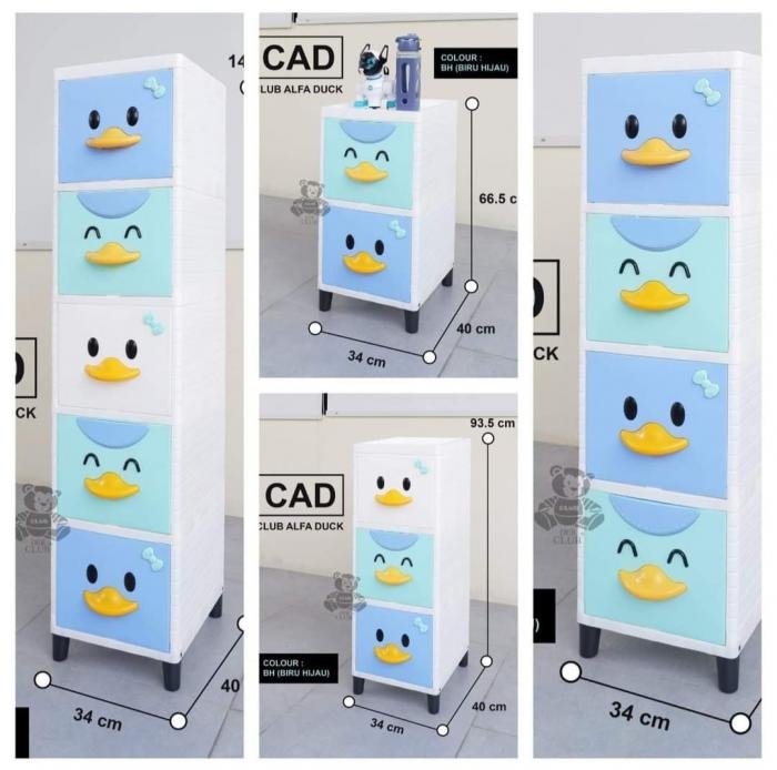 Lemari Alfa Duck 3Susun