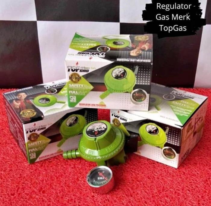 Regulator Top Gas Low Pressure Hijau