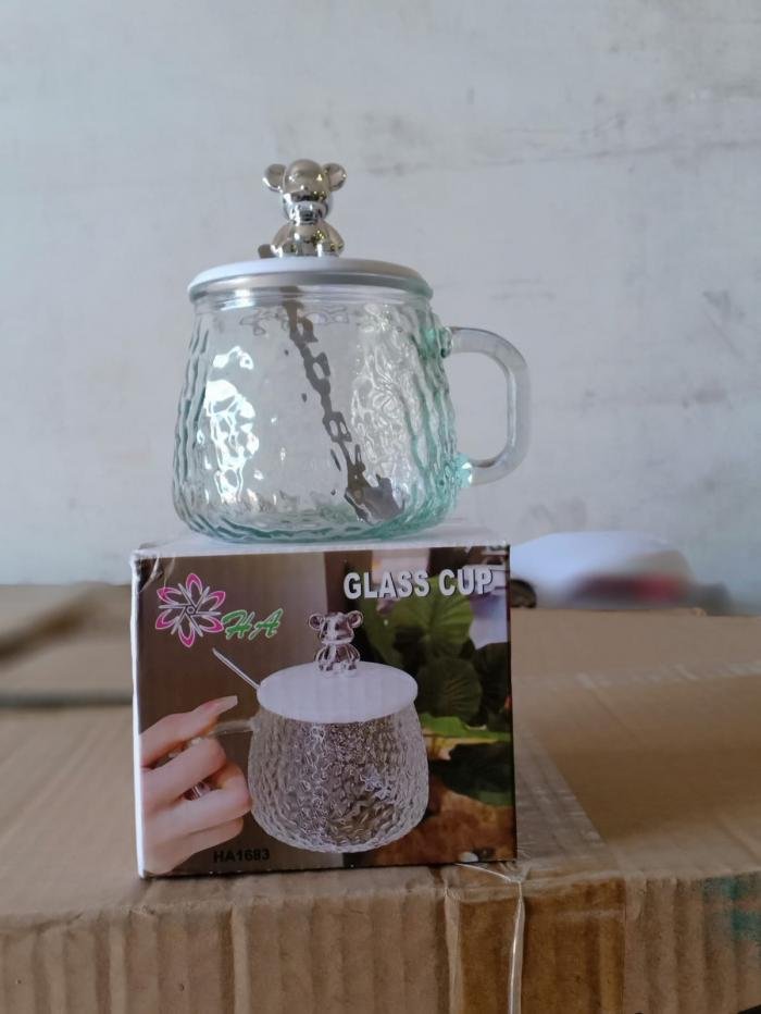 Gelas Kaca Ha-1683 (gelas mug)