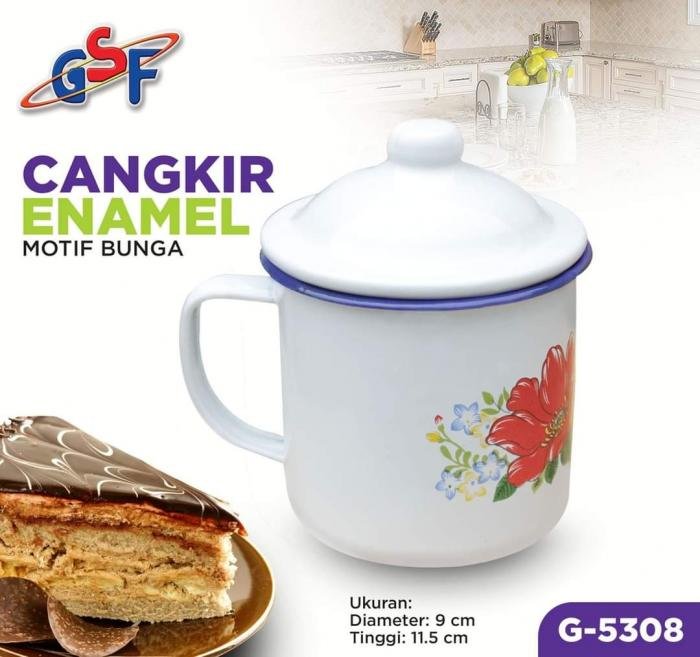 Cangkir Enamel Gsf-5308 bijian