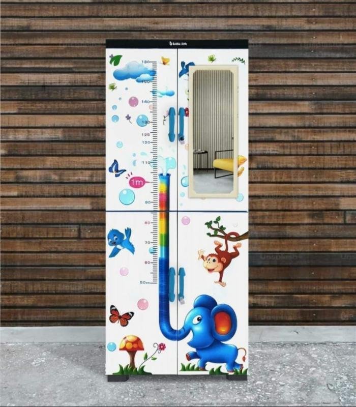 Lemari pintu panjang + kaca B.Star
