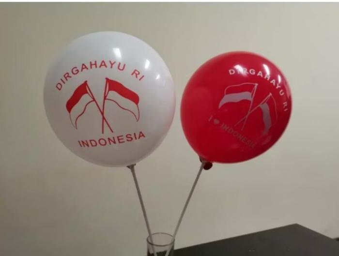 Balon Merah Putih Dirgahayu 10s