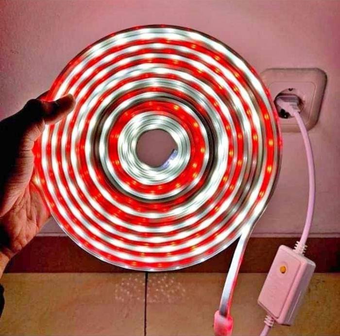 Lampu Strip Merah Putih