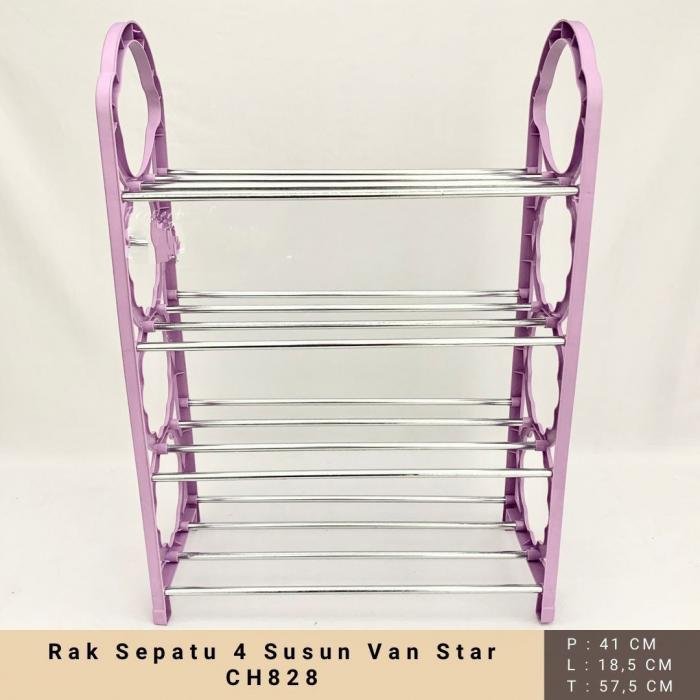 Rak Sepatu 4Susun Warna CH-828
