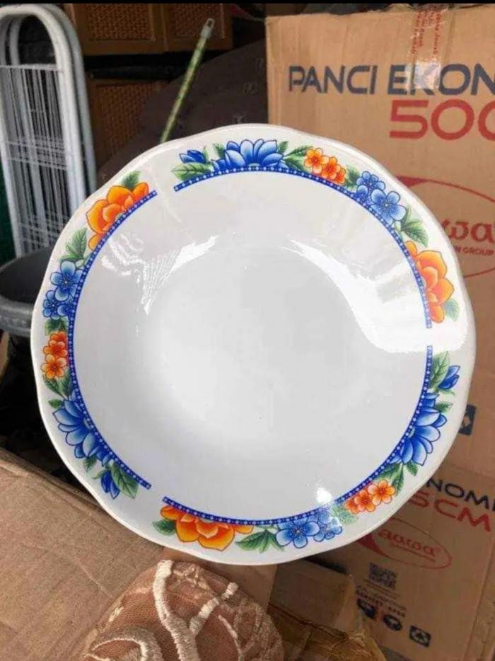 Piring Keramik Lilia 8067/lusin