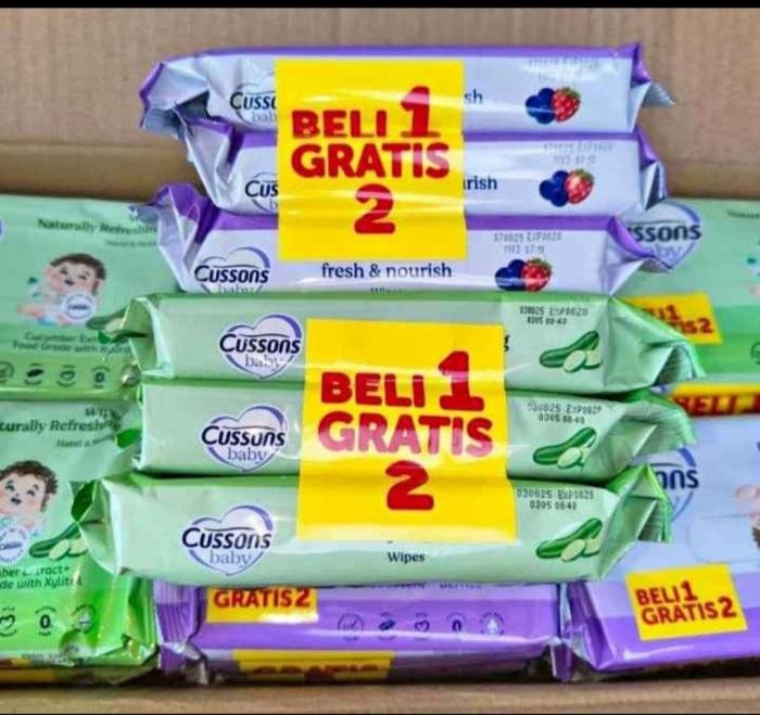 Tisu Basah Cussons isi 3'