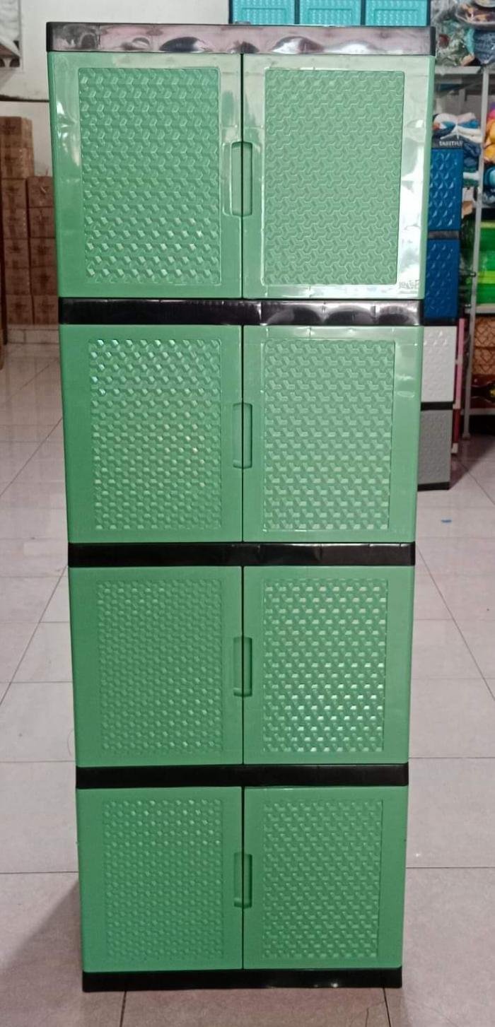Lemari 4 susun diamond poel