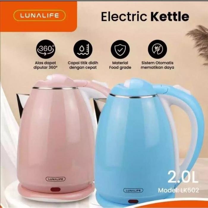 Teko Listrik Lunalife LK502B