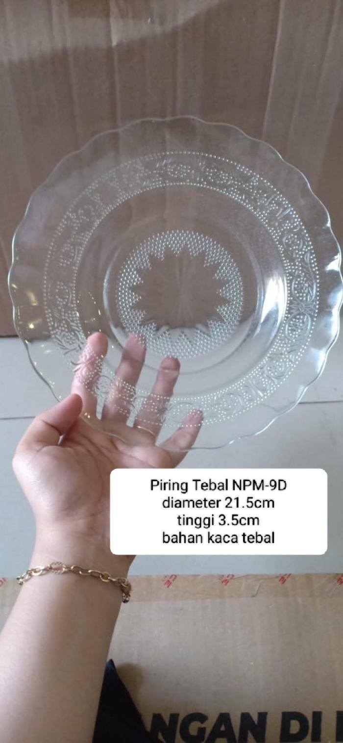 Piring Bening NPM-9D lusin D,