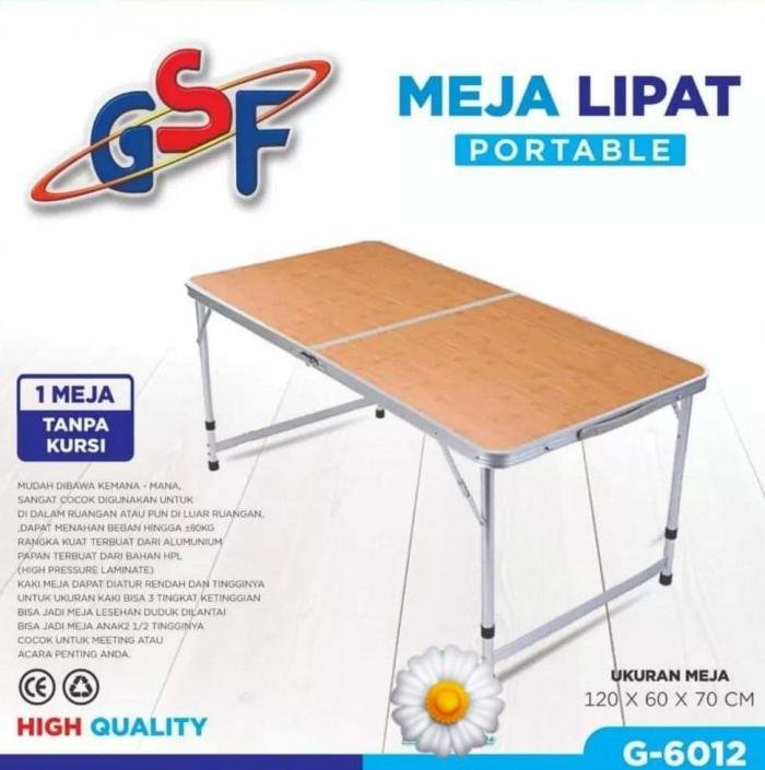 Meja Lipat Koper Gsf-6012