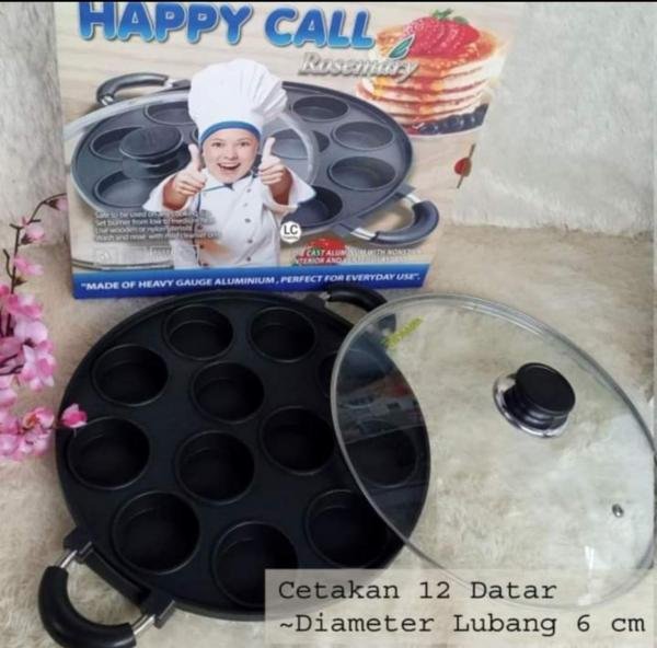 Cetakan 12Datar Happycall