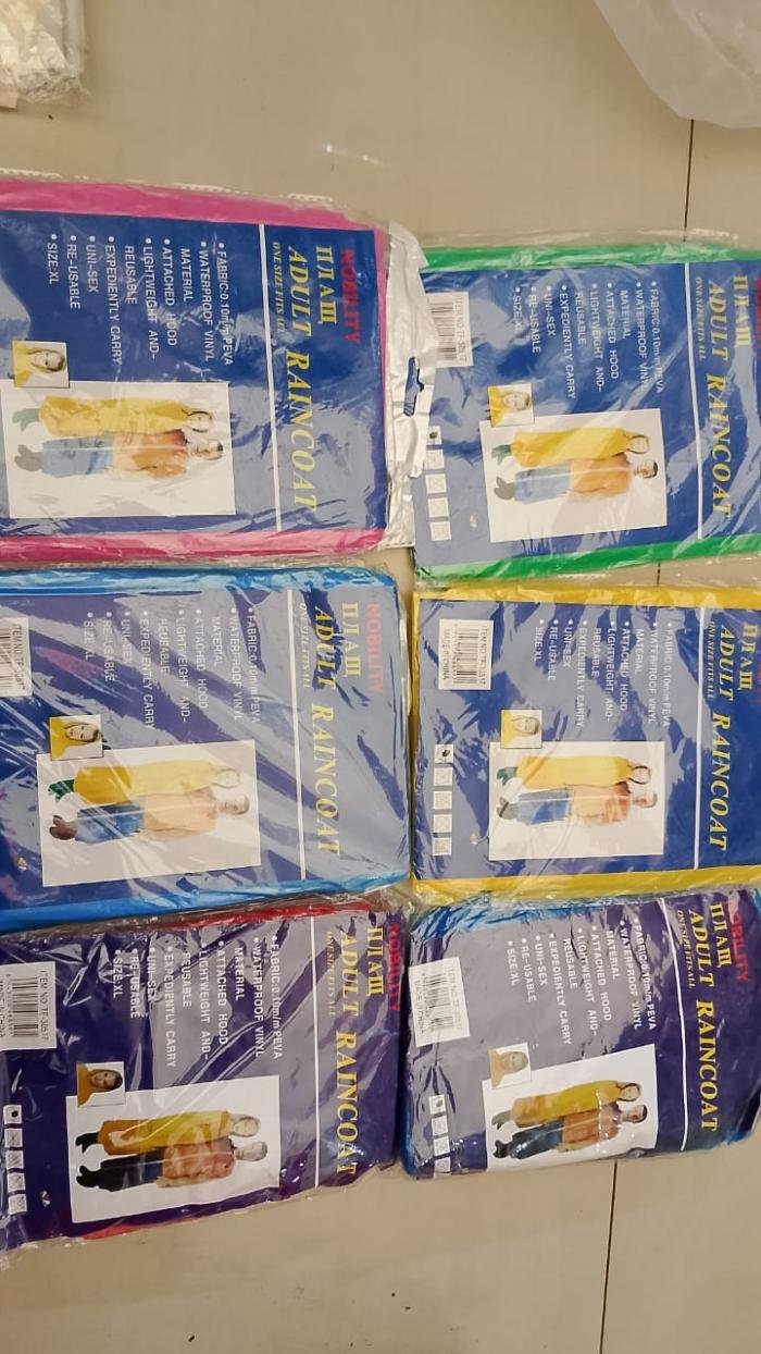 Jas Hujan Eva Biasa (tipis)
