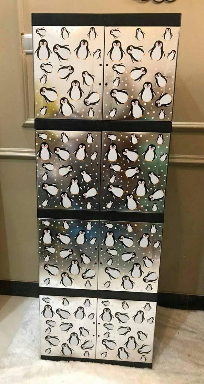 Lemari Magnolia Tri J Motif