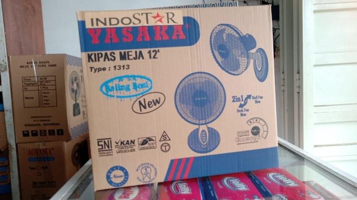 Kipas Duduk Indostar YSK 12" baling besi 1313