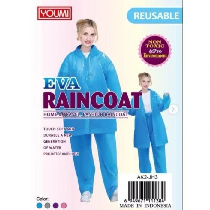 Jas Hujan Eva Jaket Celana