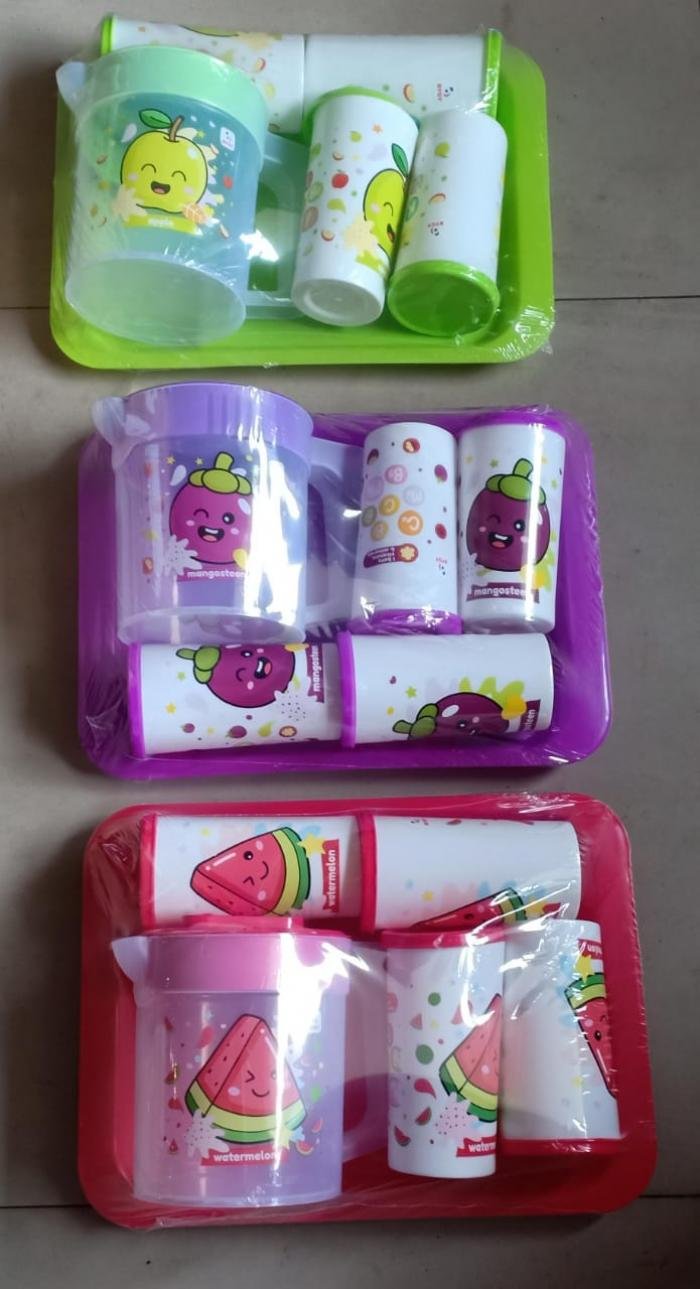 Set Teko Nampan Watermelon