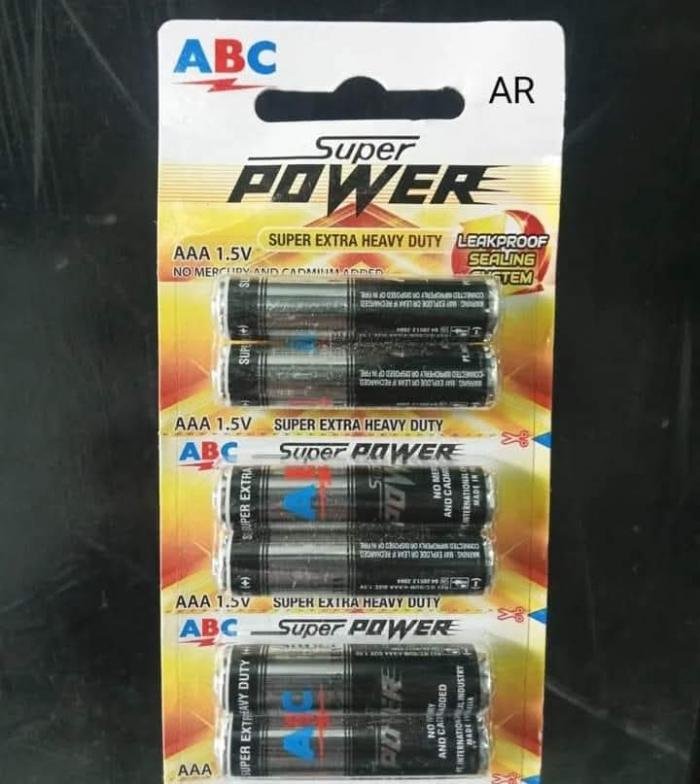Baterai ABC kecil remot 4'