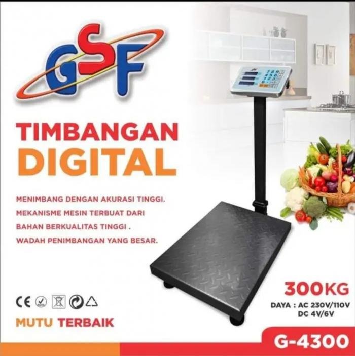 Timbangan digital Gsf G-4300