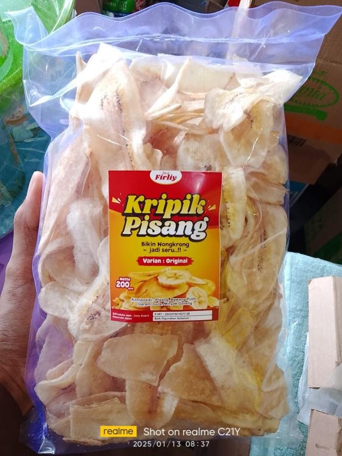 Keripik Pisang Firliy 200g