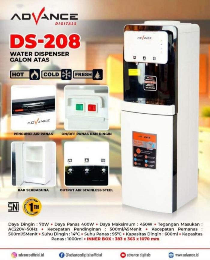 Water Dispenser Advance DS-208