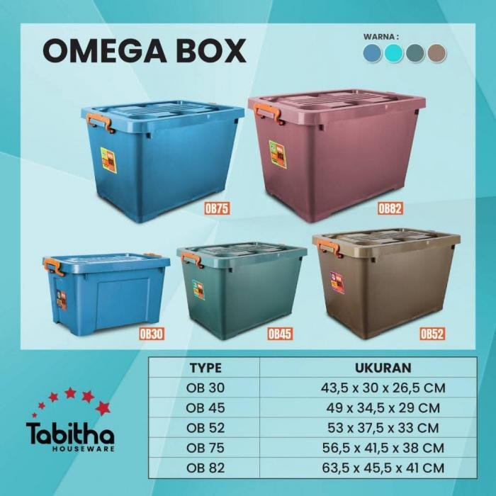 Box Container Omega 52L