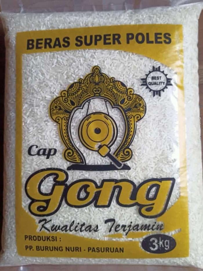 Beras Cap Gong 3kg