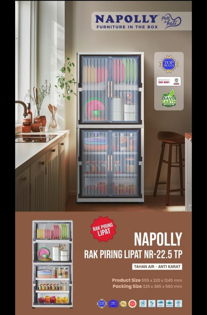 Rak Piring Napolly NR-22.5 tp puma