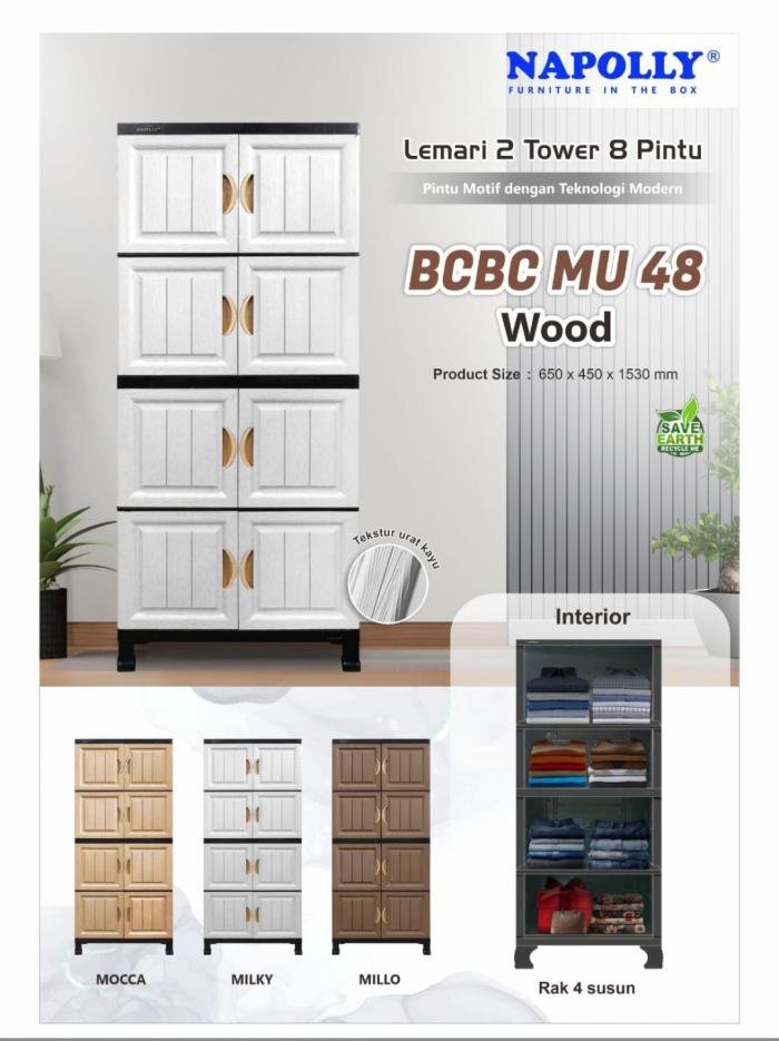 Lemari Napolly BCBC MU 48