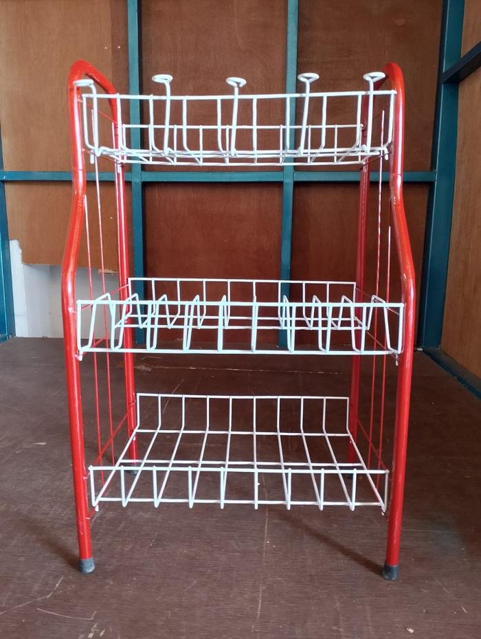 Rak Piring RPL-03 Pipa Merah knock down
