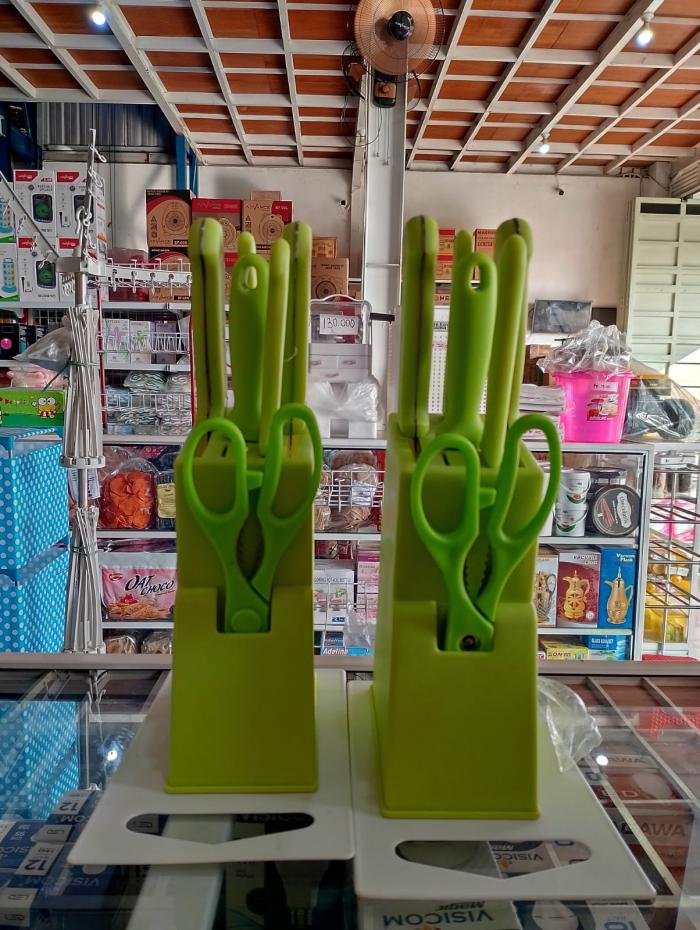 Pisau Set Hijau