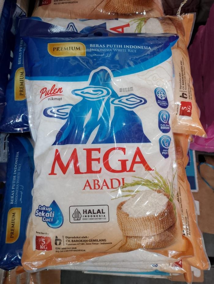 Beras Mega Abadi 5kg